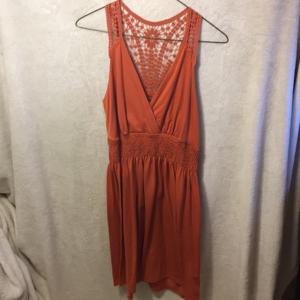 Maurice’s Spring dress, burnt orange. Size small